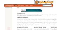 Desktop Screenshot of info-invatamant.ro
