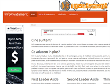 Tablet Screenshot of info-invatamant.ro